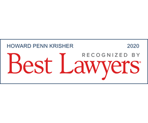 Howard Penn Krishner recognized by best lawyers 2020