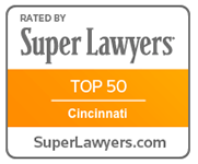 rated by super lawyers, Top 50 Cincinnati. superlawyers.com