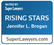 rated by super lawyers rising stars: Jennifer L. Brogan. superlawyers.com