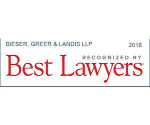 Bieser, Greer & Landis LLP recognized by best lawyers 2018